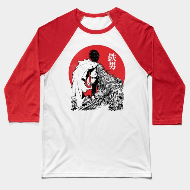 TETSUO Baseball T-Shirt by ES427